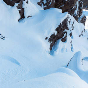 Armin Fuchs beim Skifahren in den Kalköglen