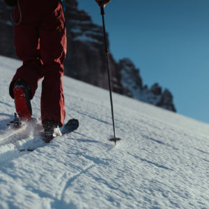 Toller Schnee am Skitourenkurs in den Innsbrucker Kalkkögeln.