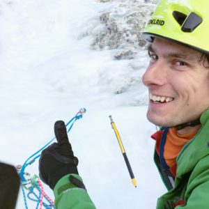 Eisklettern in den Dolomiten mit Bergführer
