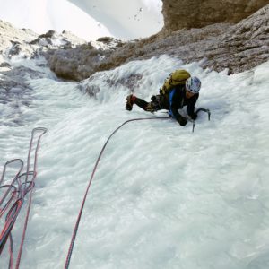 Eisklettern in den Dolomiten mit Bergführer