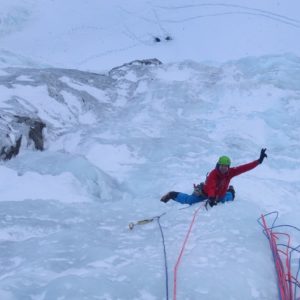 Eisklettern am Renkfall mit Bergführer