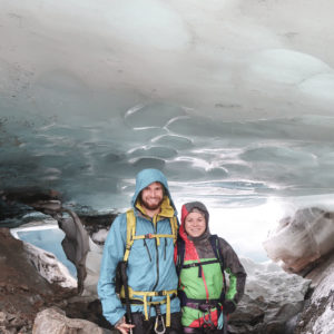 Gletscherhöhle am Zustieg zur Simonyhütte