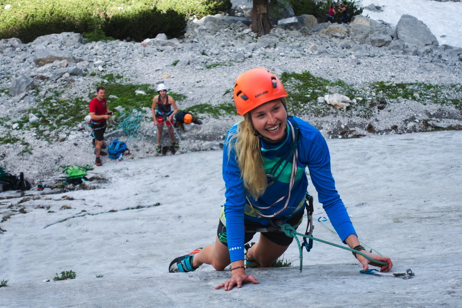 Kletterkurs Mehrseillängen