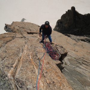 Granitklettern mit Bergführer in Chamonix