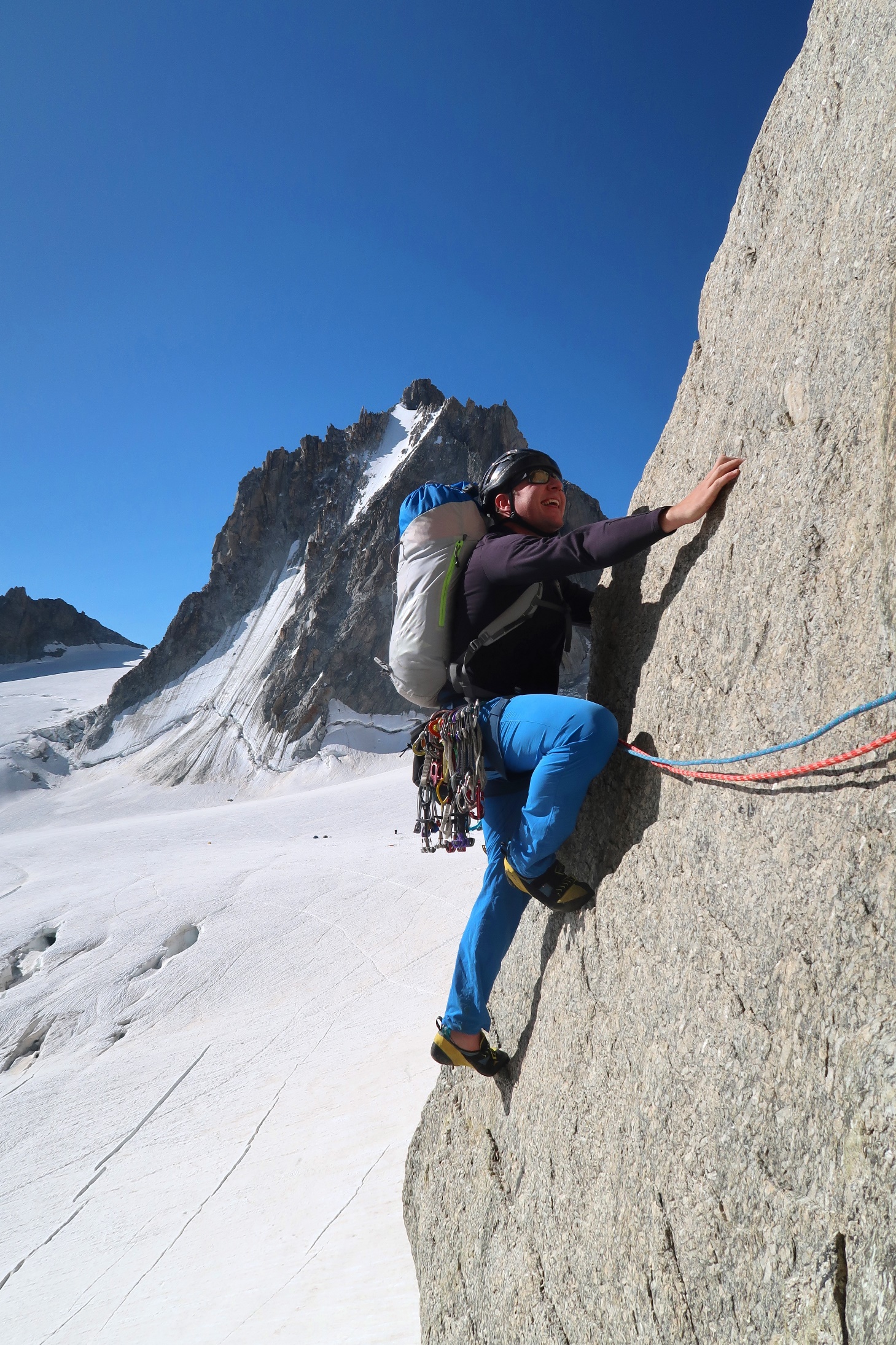 Mont Blanc Granit II - Klettern in Chamonix mit Bergführer von Animont