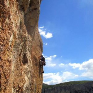 Phoebus: traumhafte Kletterei im Verdon Canyon
