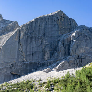 Wandbild der Speckkarplatte an der Großen Speckkarspitze